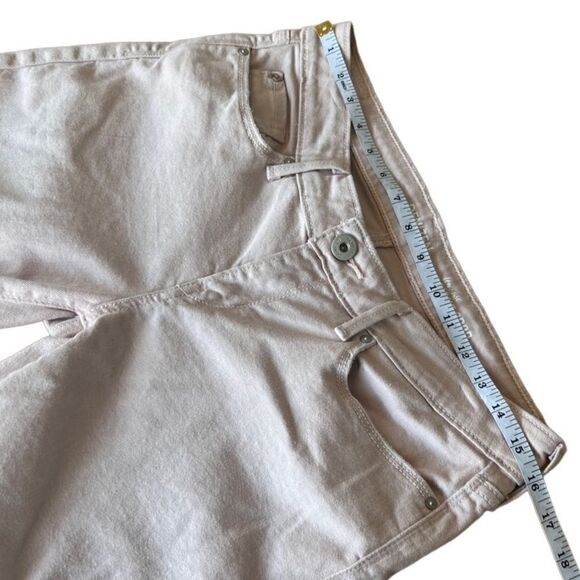 Denizen from Levi’s, low rise straight crop denim jeans, blush, size 29 - Picture 11 of 13